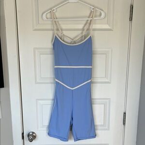Molly Green Workout Romper